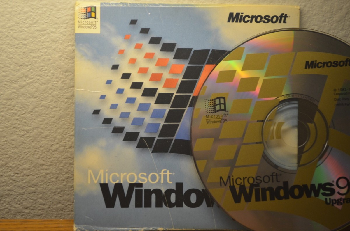 Microsoft Windows 95 Upgrade With CD KEY | eBay Microsoft Windows 95 Upgrade With CD KEY | eBay