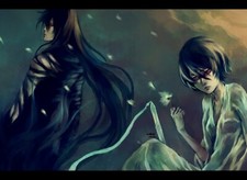 Anime ichiruki kuchiki rukia kurosaki ichigo mugetsu Stitched Gaming Mat Desk