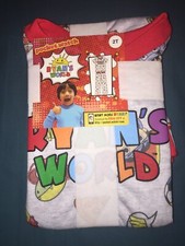 Pocket Watch Ryan's World Boys' 2 Piece Pajama Set-Gray w/ Characters-Size 2T