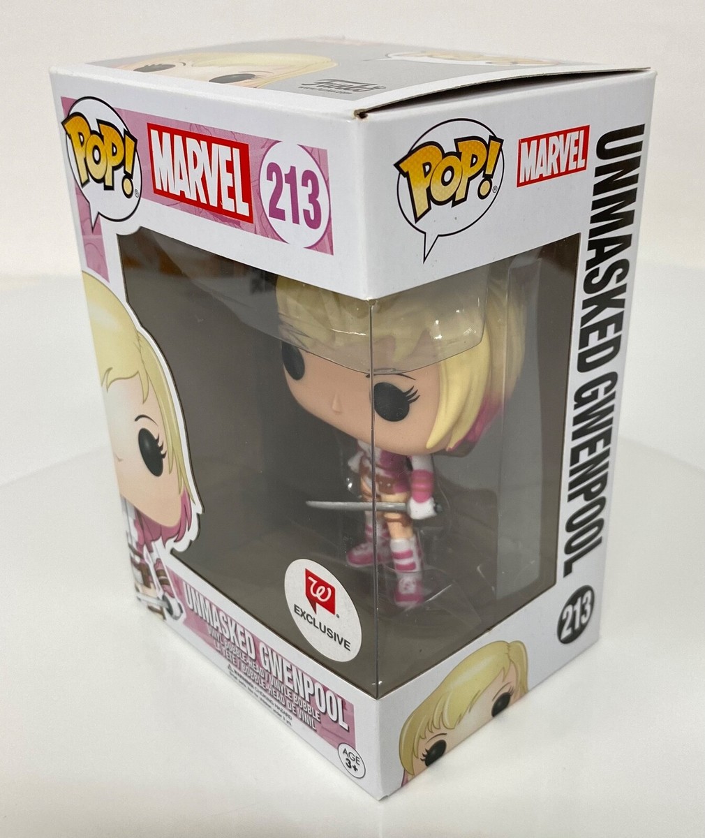 Funko Pop! Marvel UNMASKED GWENPOOL # 213 Vinyl Figure