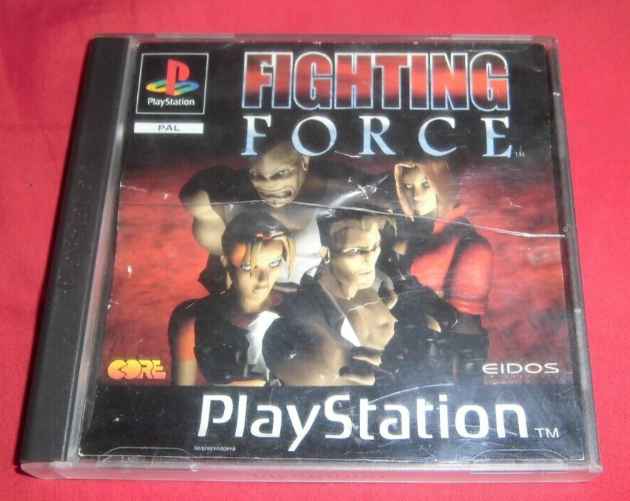 Playstation PS1 Fighting Force [PAL Fr] Boîte Sans Notice PS One JRF