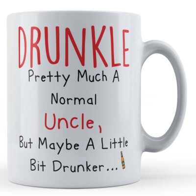 Betrunken, so ziemlich normal Onkel - Alkohol, Onkel Geschenk Tasse