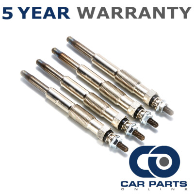 4X FOR RENAULT KANGOO 1.9 D 55 / D 65 1998- DIESEL HEATER GLOW PLUGS OPTION 1