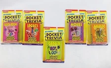 Lot of 5 Hoyle Millennium Edition Pocket Trivia  835 Questions And Answers 