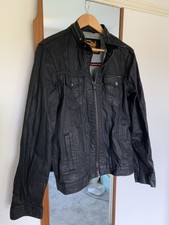 superdry copper black denim jacket