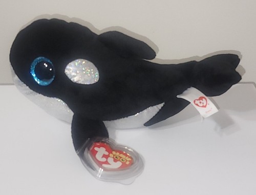 Ty Beanie Boos SHAMU Whale Sea World Exclusive 6-8" NEW MWMTs Plush Stuffed Toy - Picture 6 of 13