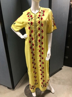 yellow caftan