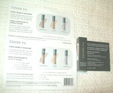 Cover FX Power Play N40 Moonstone Soleil Amethyst Shimmer Veil Travel Sample Sz