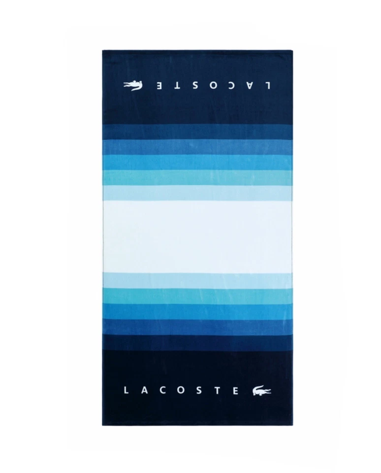 Lacoste. Printed on 100% Cotton Beach Towel One Size. Multicolor.72" x 36" - Image 4 of 4