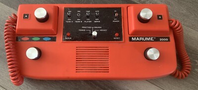 Vintage (manufactured In 1977) Video Game Console MARUME 2000