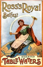 Table Waters Ad 11 x 17  Giclee Reproduction Print Premium Matte Paper