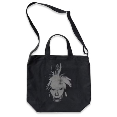 KAWS + WARHOL x UNIQLO 2WAY tote bag Black NEW Japan 2024 | eBay
