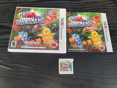 Gem Smashers for Nintendo 3DS Complete Near Mint
