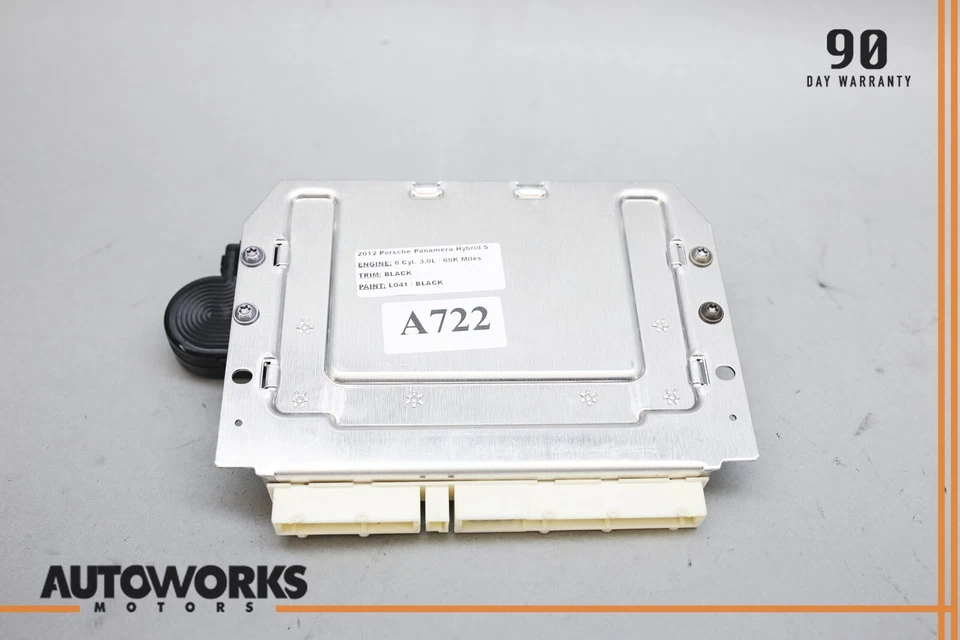 Módulo de control neumático suspensión neumática Porsche Panamera Hybrid S 970 10-14 OEM Foto 4 de 4