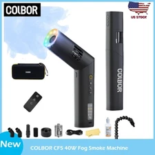 COLBOR CF5 40W Fog Smoke Machine 60° Foldable W/ Remote Control for Photography