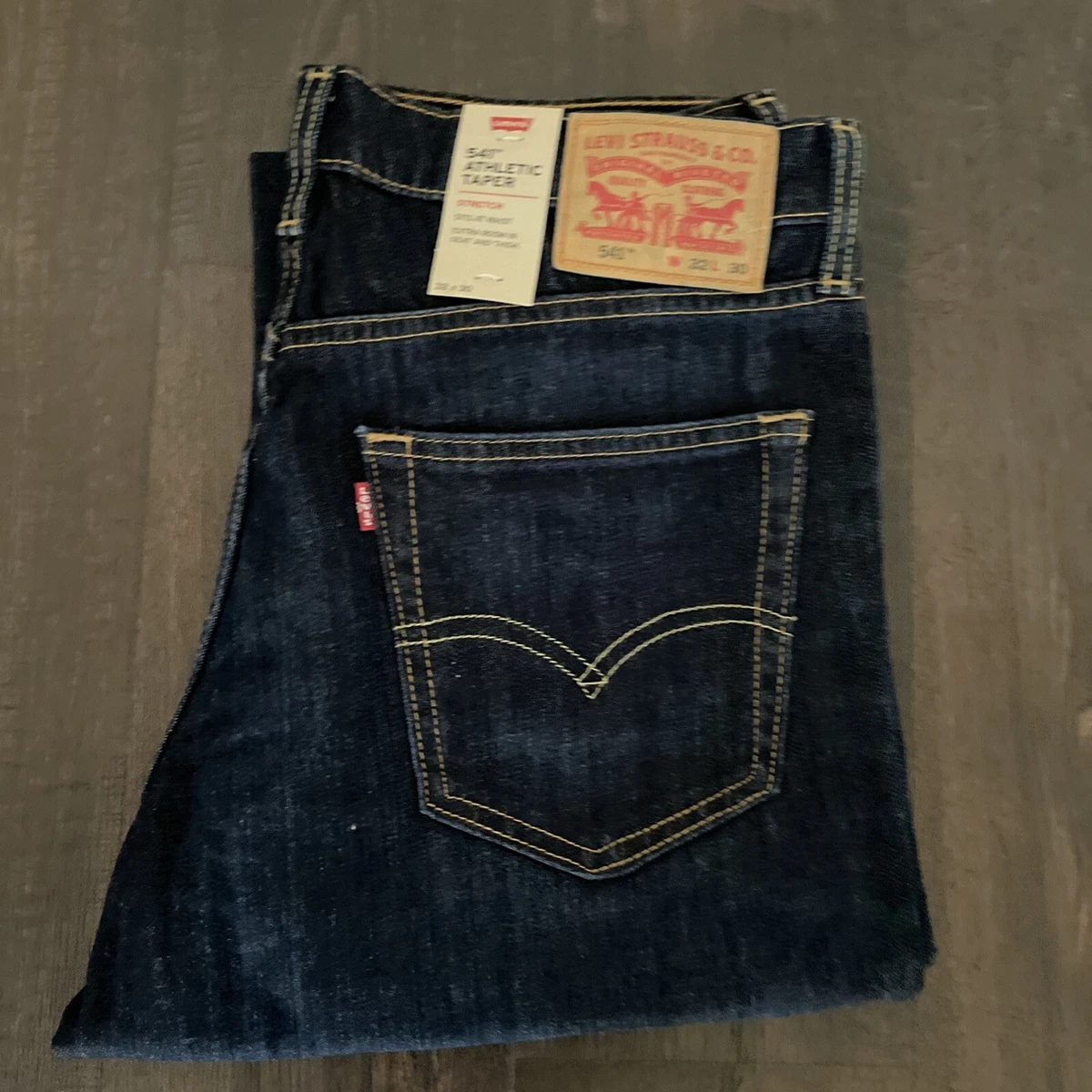Athletic taper fit hot sale jeans