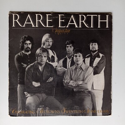 Rare Earth [1981] Vinyl LP Funk Soul Psychedelic Classic Rock Born To Wander