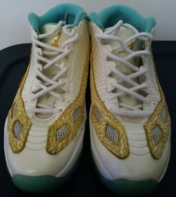 jordan 11 teal and white