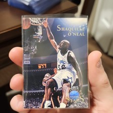 Topps 1996 Stars Shaquille O'Neal #32 Orlando Magic Basketball Trading Card