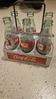 Vintage Coca-Cola Metal 6 Pack Bottle Carrier Coke Caddy Aluminum Holder