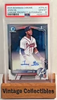 2025 Bowman Chrome John Gil Auto 1st Prospect #CPA-JG Braves PSA 10 GEM MINT