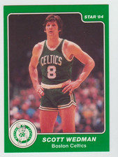 SCOTT WEDMAN Celtics 1983-84 Star Co. #36 Set Break SEE SCANS