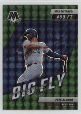 2022 Panini Mosaic Big Fly Green Mosaic Prizm Pete Alonso #BF-7 8r6