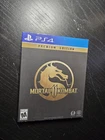 Mortal Kombat 11 Steelbook Premium Edition Sony PlayStation 4 Excellent!