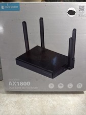 Rock Space AX1800 Dual Band WiFi 6 Router New In The Box Free Shipping