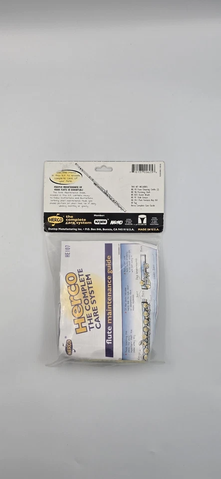 Herco Flute  Piccolo Maintenance Cleaning Kit HE107 - Image 2 of 4