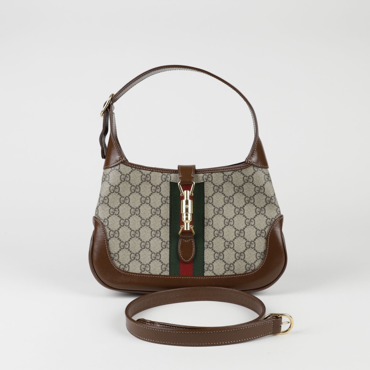 CHIKI☺︎様seawht Gucci Jackie 1961 Small Hobo Shoulder Bag 636706 78817679 | eBay