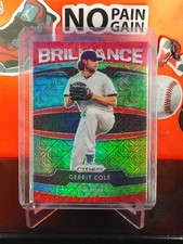 2020 Panini Prizm Gerrit Cole Brilliance Red /149 Mojo Yankees