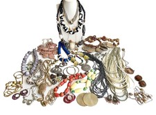 Huge Estate Jewelry Lot -Tribal/ Boho Style- Craft/Wear-All Costume 5lbs