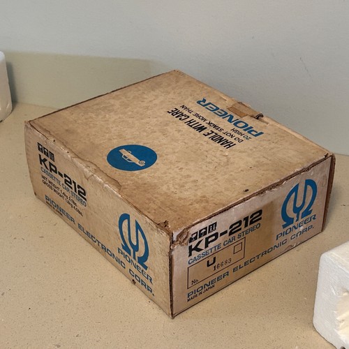Vintage PIONEER KP-212 Cassette Car Stereo OG Box, Manual, Etc. UNTESTED NIB NEW - Picture 17 of 17