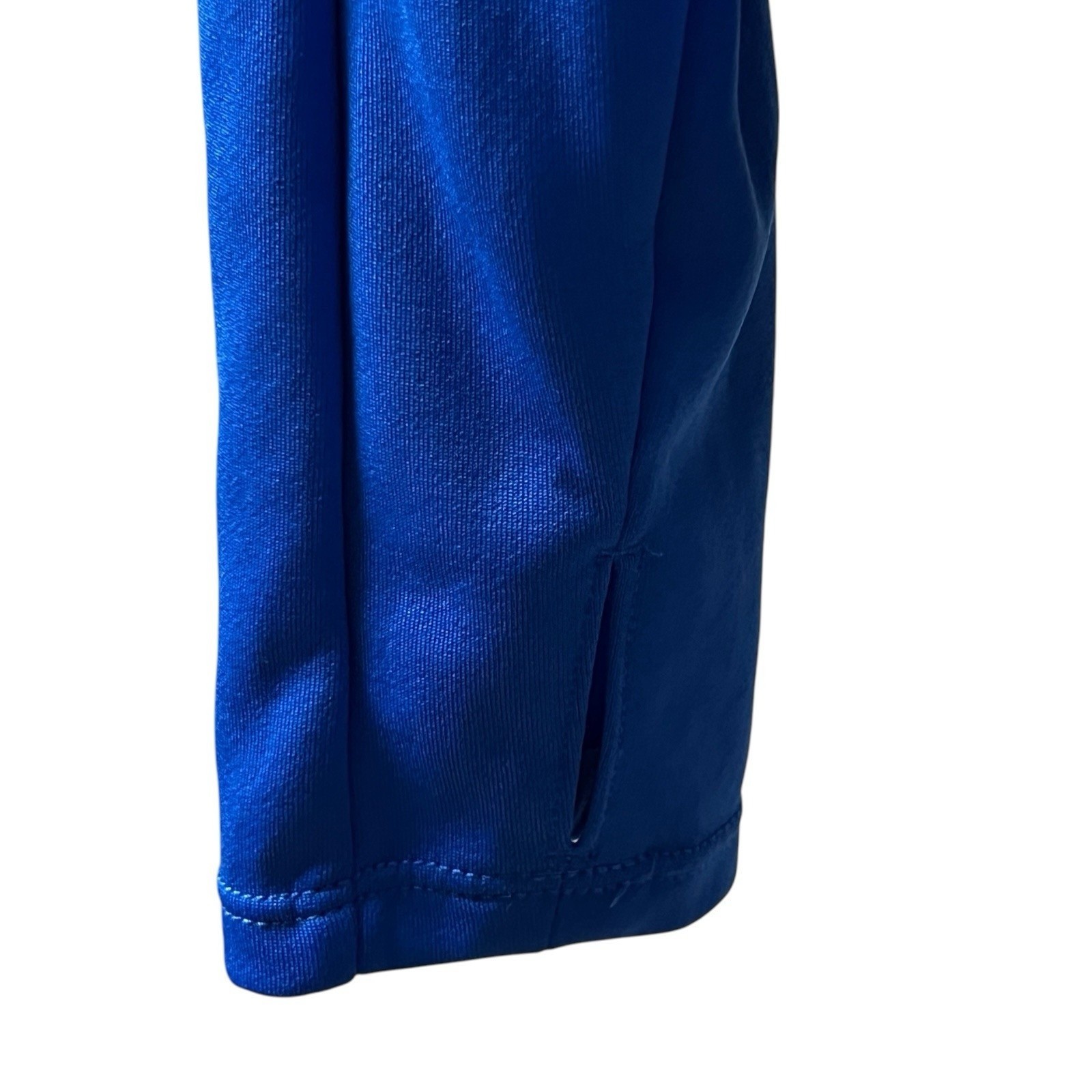 Nike Small Running Quarter Zip Pullover Blue Whit… - image 5