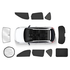 FIILINES 8Pcs Car Window Sun Shade Mazda CX-5 2017-2026 UV UVR Privacy Protector