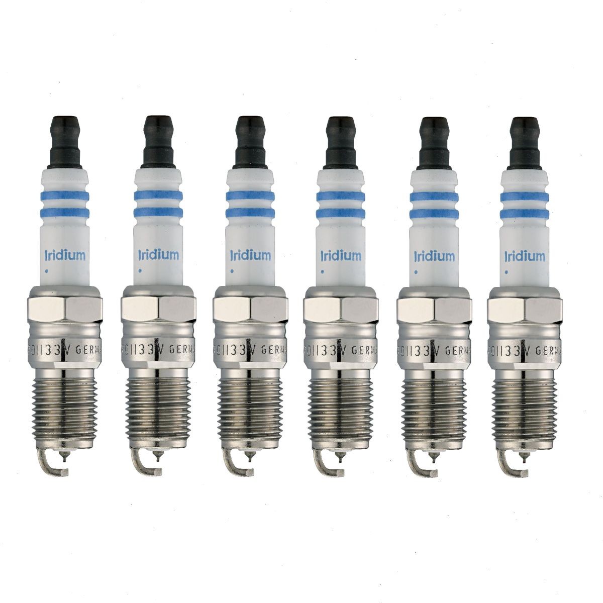 6 pc Bosch Double Iridium Spark Plugs for 1997-2005 Ford Explorer 4.0L V6 sb