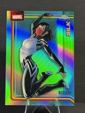2026 Topps Chrome Marvel Cosmics #156 SILK Aqua Refractor /199