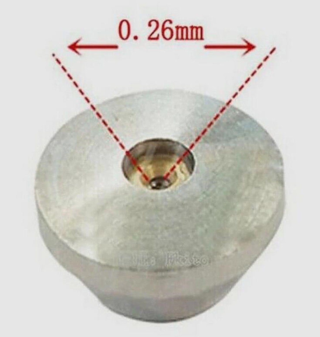 5Pc Waterjet Cutting CNC Machine EDM Long Life 0.26mm (0.010") Ruby Orifice Part