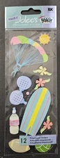 Jolee's dimensional stickers Beach Games
