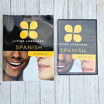 Living Language Spanish Advanced Edition Book Audio CD