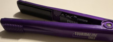 Tourmaline Tools Purple Flat Iron Hair Straightener, Adjustable Heat, Electric