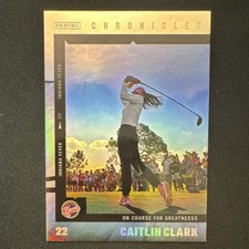 Panini 2025 Caitlin Clark On Course for Greatnesss #52 Holo Foil Indiana Fever