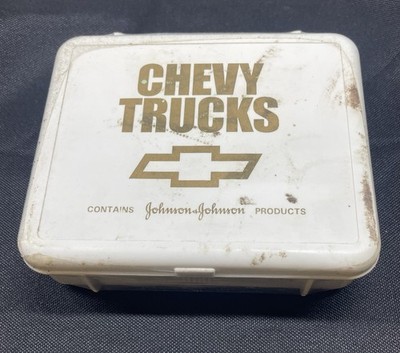 Vintage Chevy Trucks Branded Johnson & Johnson First Aid Care Kit NEW