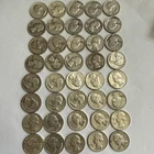 *MIXED DATE SILVER WASHINGTON QUARTER LOT* *40 TOTAL COINS*