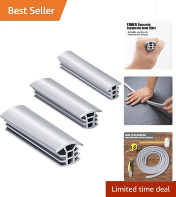 #ad Customizable EPDM Rubber Strips for Easy Concrete Repair Trial Pack Included $6.99