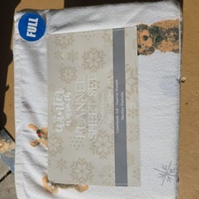 Winter Warmth Full Flannel Sheet Set 100 Cotton Machine Washable Luxurious Soft