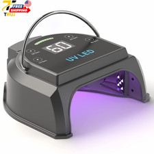 Gelpal 80W Professional Cordless UV LED Nail Lamp UV Lights for Nails with 45 Be