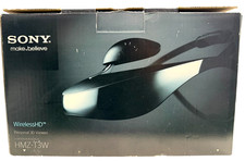 Sony HMZ-T3W Wireless Head Mounted Display Personal 3D Viewer Untested W/ Case