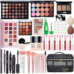 Kit de maquillage tout en un pour les femmes Kit complet, Ensemble de cadeaux de maquillage pour femmes, Ess de maquillage